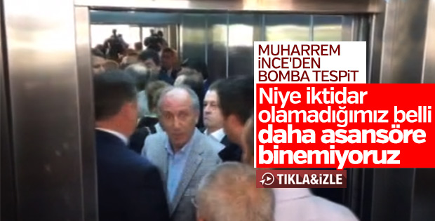 CHP Genel Merkezi'nde Asansör Krizi