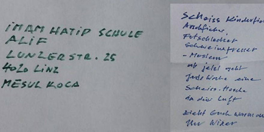 Avusturya'da Camiye Bombalı Saldırı  Tehdidi