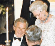 Bush'un gafına nükteli cevap