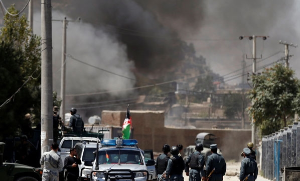 Afganistan'da Başkanlık Sarayı'na  Saldırı