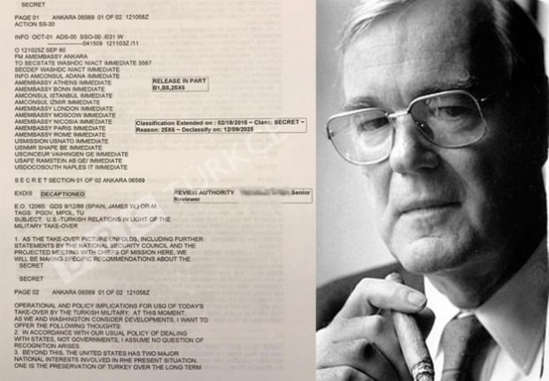 ABD'nin 12 Eylül Belgeleri Ortaya Çıktı