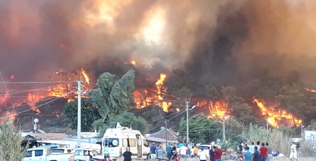 Antalya'da Yangın