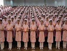 İdam mahkumu hemşireler için ayin