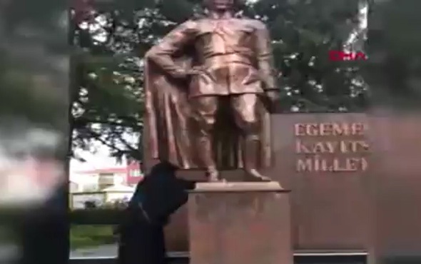 Atatürk Heykeline Saldırı Olayında Yeni Gelişme