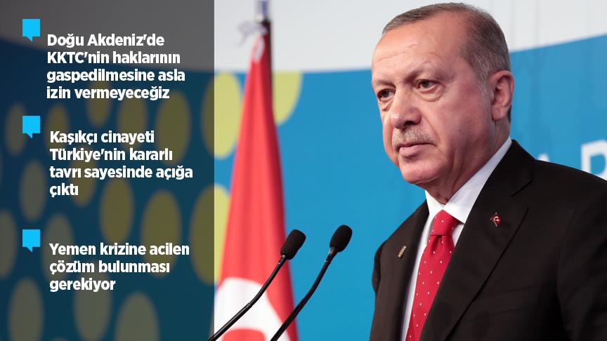 Erdoğan'dan  Önemli Açıklamalar
