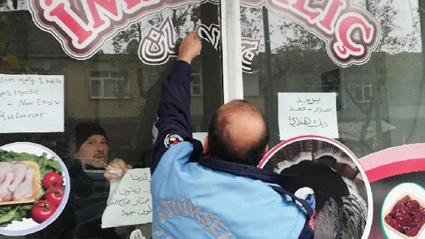 Kahramanmaraş'ta Arapça Tabelalar Söküldü