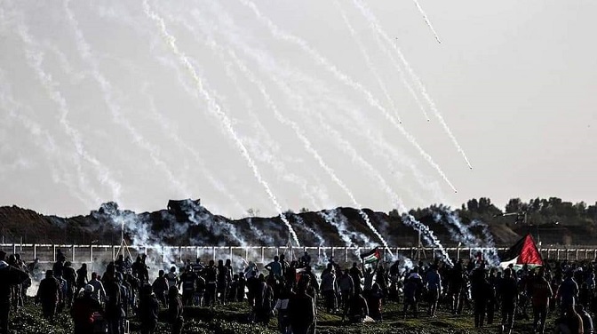 Gazze Şehidlerini Uğurladı