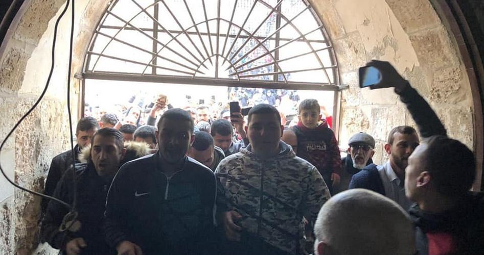 Mescid'-i Aksa Muhafızları Nöbete Devam Ediyor