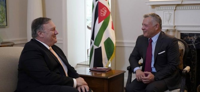 Pompeo Ürdün'de; Ortadoğu Barış(!) Planı
