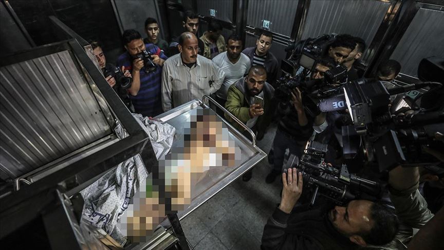 Filistinli bir Bebek şehit oldu