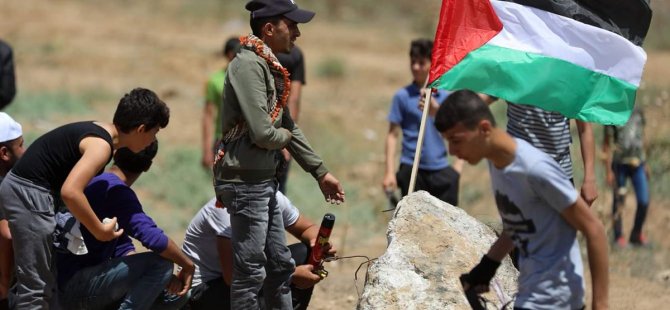 Gazze’de  Gösteri Düzenlendi