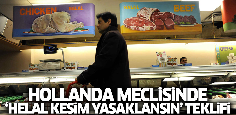 Hollanda Meclisinde 'Helal Kesim Yasaklansın' Teklifi