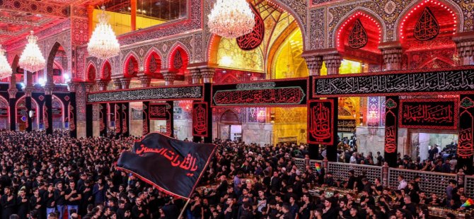 Irak'ta Aşura Merasiminde İzdiham