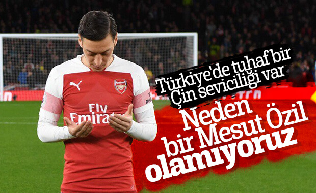 Mesut Özil'den Doğu Türkistan Mesajı