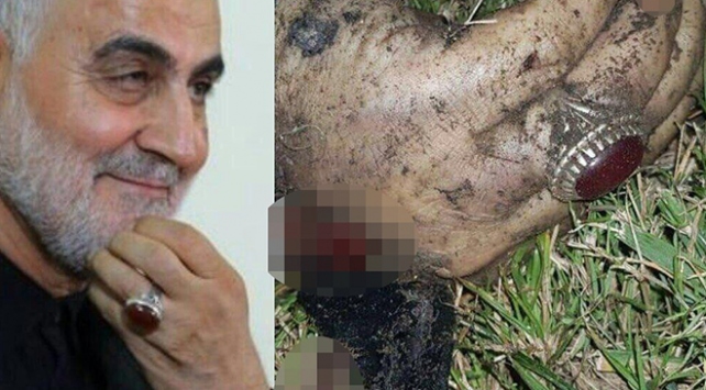 Kasım Süleymani’nin Cesedi Yüzüğünden Teşhis Edildi