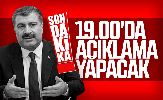 Bakan Koca, Bu Akşam Açıklama Yapacak