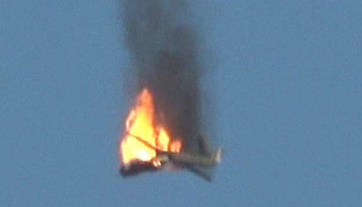 Suudi Rejime Ait Casus Uçağı Düşürüldü