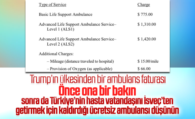 NEW YORK'TA Ambulans Çağırmak 1420 Dolar !