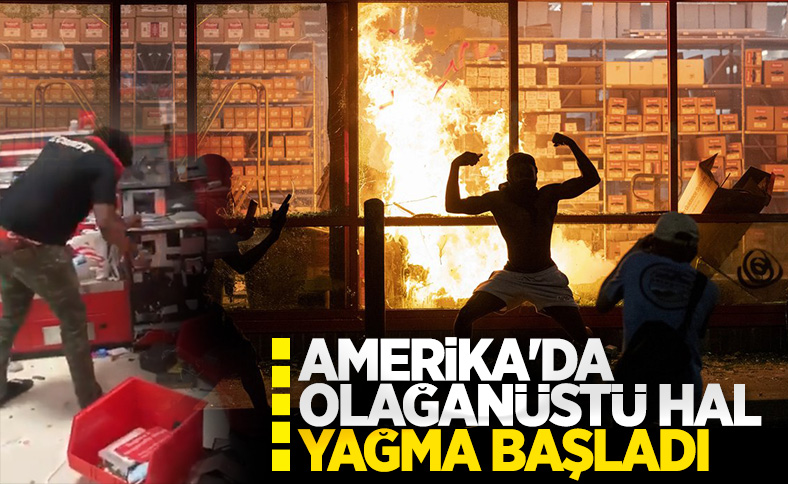 ABD’de  Yağma Başladı