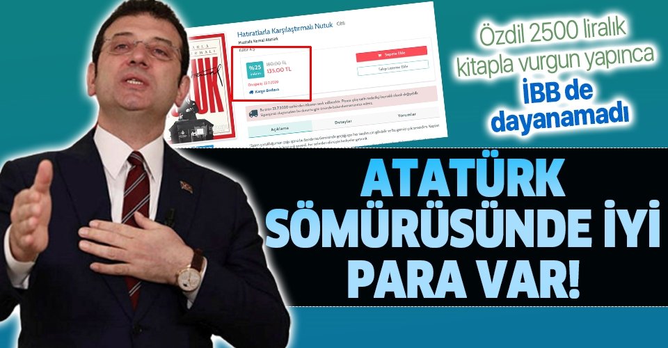 İmamoğlu Nutuk Satıyor