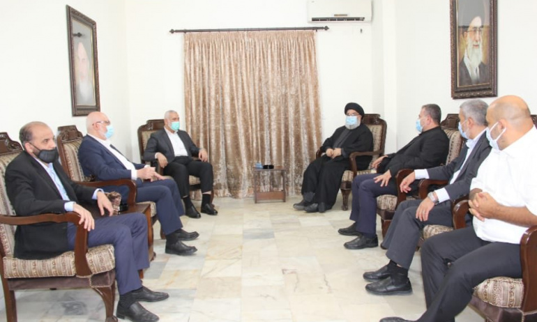 Hizbullah ile Hamas Liderleri Görüştü