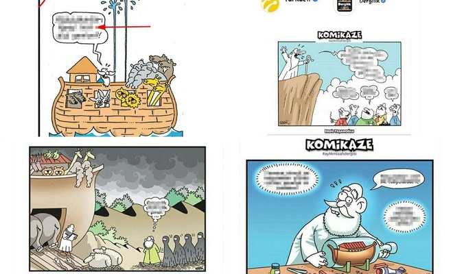 Turkcell'den Ahlaksız Karikatürler !