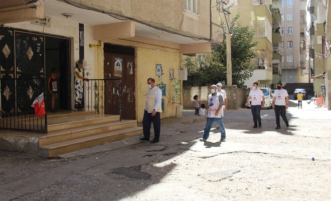 Yasin Börü'nün  Katledildiği  Mahallede Et Dağlatıldı