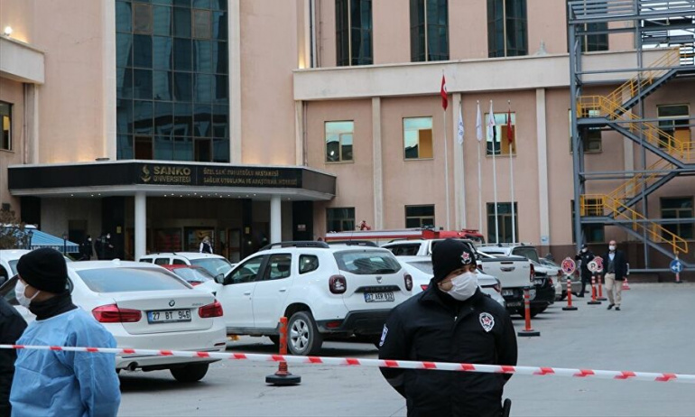 Gaziantep'te Hastanede Patlama