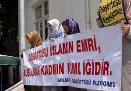 Sakarya'da 106. Başörtüsü Eylemi (FOTO)