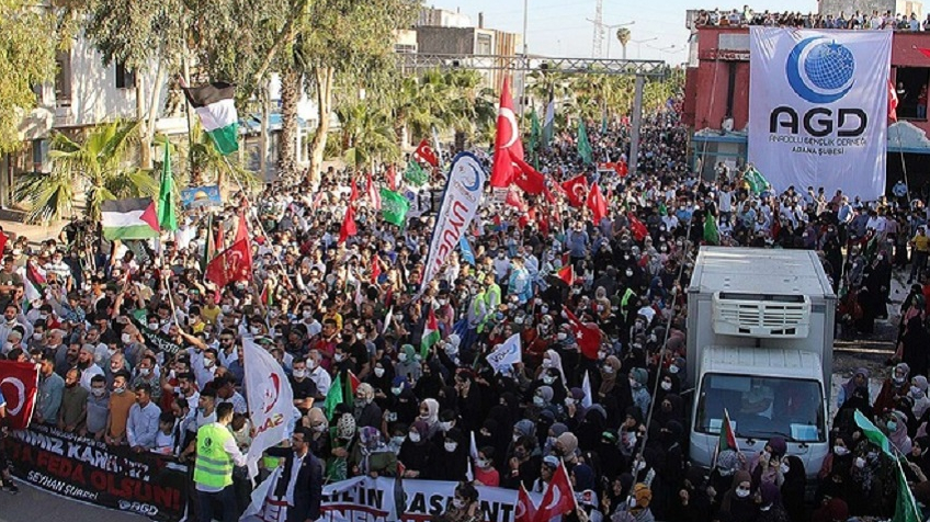 Türkiyeli Müslümanlar İncirlik’ten Seslendi