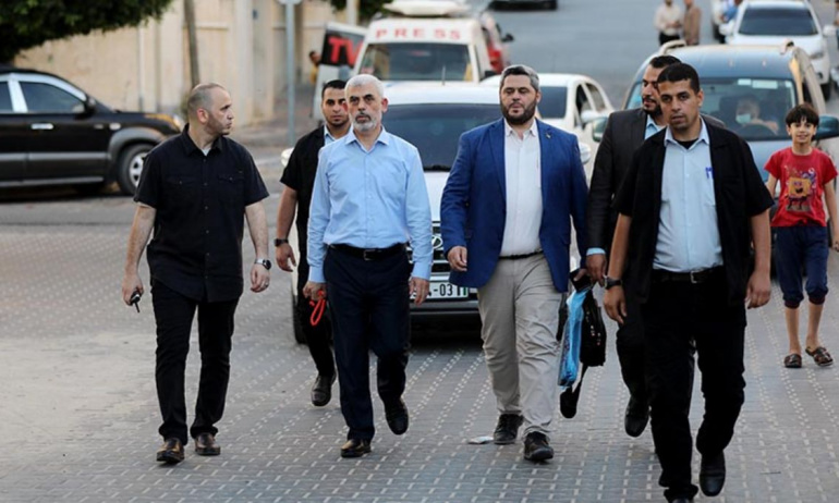 Yahya Sinvar Siyonistlere Meydan Okuyor