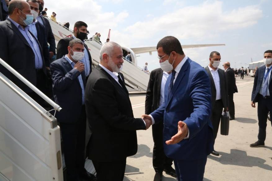 İsmail  Heniye Fas'ta