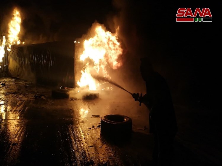 Siyonistler Suriye'ye Hava Saldırısı Düzenledi