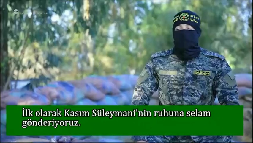Kudüs Seriyeleri Komutanından Kasım Süleymani Mesajı  (VİDEO