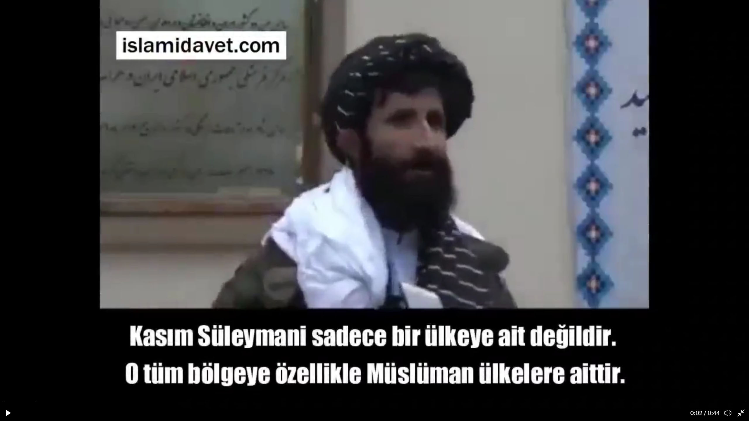 Taliban'dan Kasım Süleymani Açıklaması