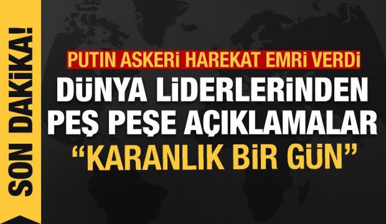 Rusya Ukrayna'yı İşgal Ediyor (CANLI BLOG)