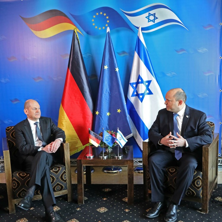 Almanya ve İsrail Ukrayna  Konusunu Görüştü