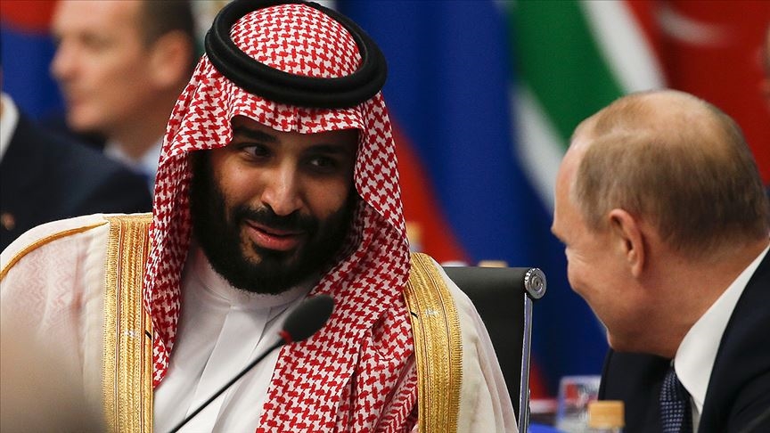 Putin ile Suudi Arabistan  Arasında Görüşme