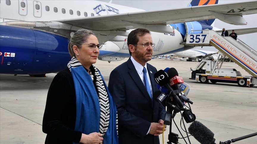 İsrail Cumhurbaşkanı Herzog Türkiye'de