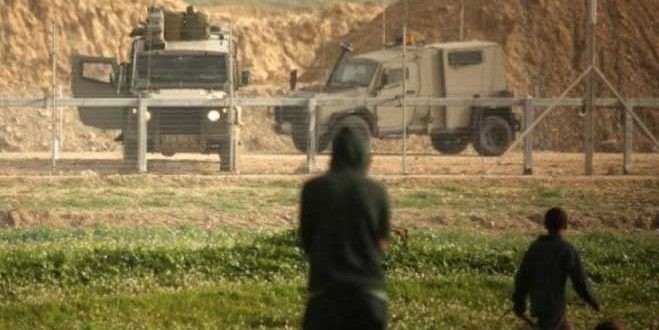 İşgal güçleri Gazze'nin Güneyinde Filistinli Çiftçileri Hedef Aldı