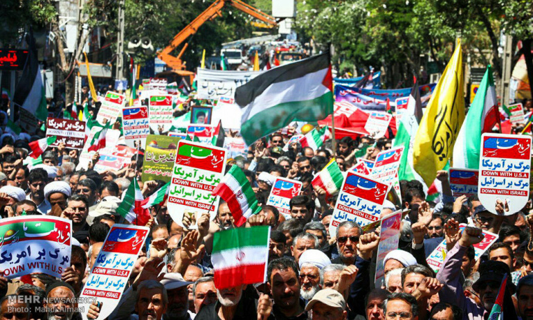 "Kudüs Günü" yürüyüşleri büyük bir coşkuyla gerçekleşecek