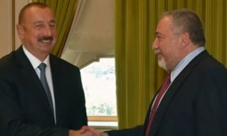 Siyonist Bakan   İlham Aliyev ile Görüştü