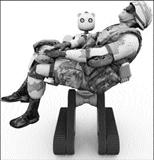 Amerikan askerinin tek dostu 'Ayı Teddy'