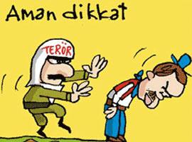 Erdoğan'ı Bekleyen Tehlike(karikatür)