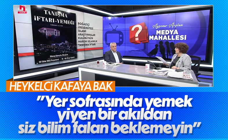 Ayşenur Arslan yer Sofrasında iftar Yapan Boğaziçi Üniversitesi Öğrencilerini Hedef Aldı