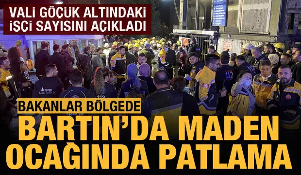 Amasra'da Maden Ocağında Patlama