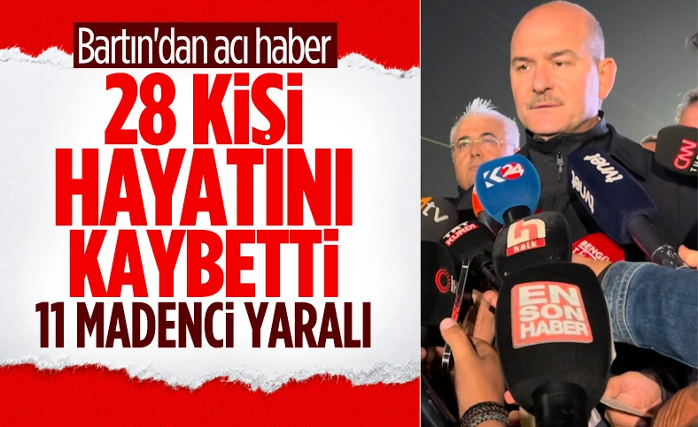 Bartın'daki maden Faciasında Ölü sayısı 28'e Yükseldi