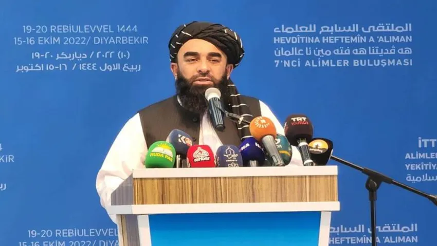 Taliban Sözcüsü Zabihullah Mücahid Diyarbakır'da