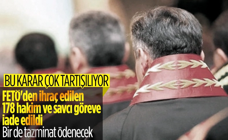 Danıştay'dan Skandal  Karar  !  FETÖ'den İhraç Edilen Hakim Ve Savcılar Göreve İade Edildi