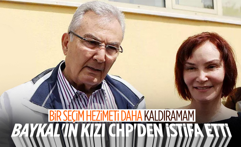 Deniz Baykal'ın kızı Aslı Baykal, CHP'den istifa etti